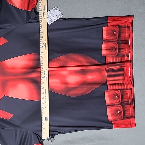 MARVEL DEADPOOL Men's Novelty Athletic Costume Shirt - Size XXL NEW WITH TAGS - Picture 8 of 15